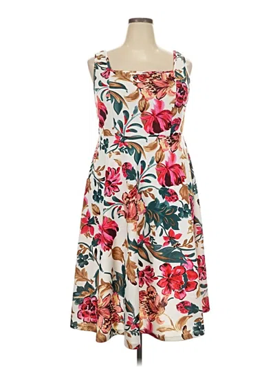 Pre-owned Emery Rose Casual Dress In Ivory