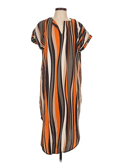 Pre-owned Emery Rose Casual Dress In Orange