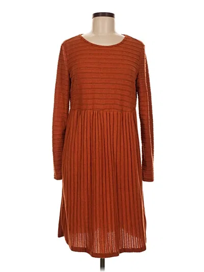 Pre-owned Emery Rose Casual Dress In Orange