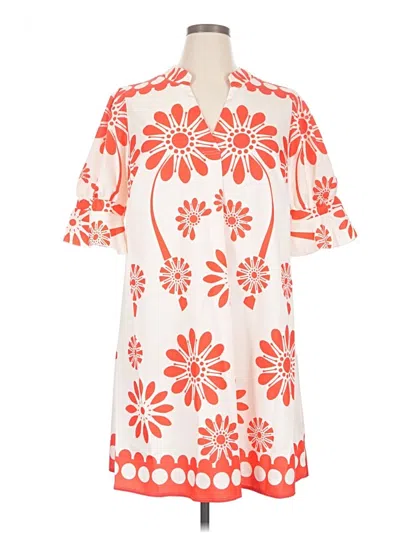 Pre-owned Emery Rose Casual Dress In Orange