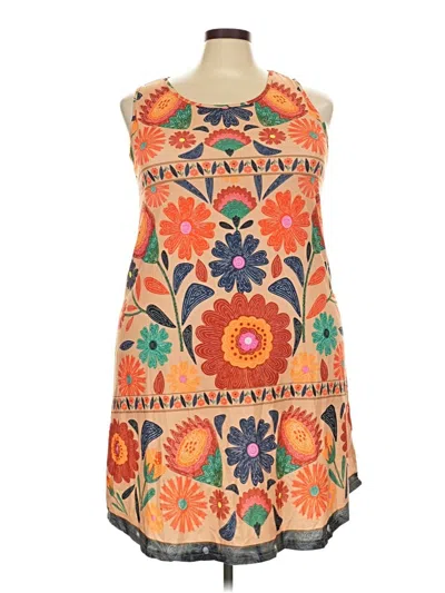 Pre-owned Emery Rose Casual Dress In Orange