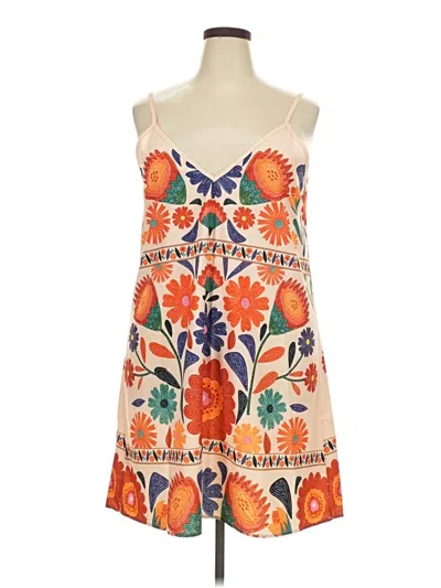 Pre-owned Emery Rose Casual Dress In Orange