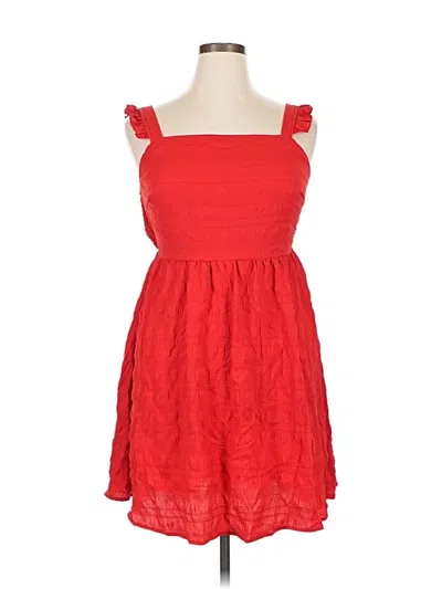 Pre-owned Emery Rose Casual Dress In Red