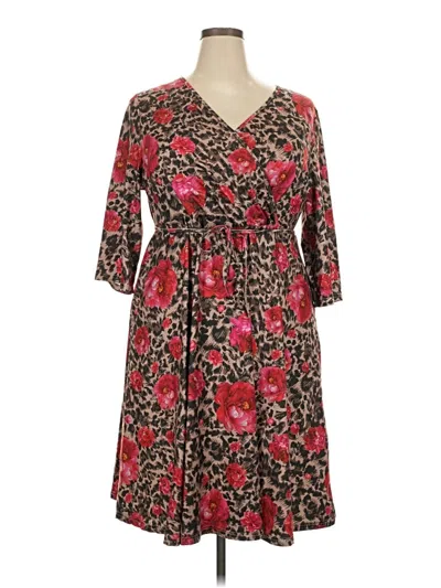 Pre-owned Emery Rose Casual Dress In Red