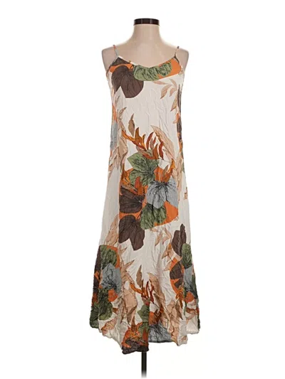 Pre-owned Emery Rose Casual Dress In Tan