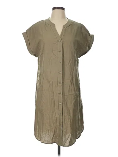 Pre-owned Emery Rose Casual Dress In Tan