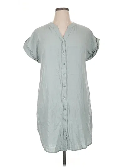 Pre-owned Emery Rose Casual Dress In Teal