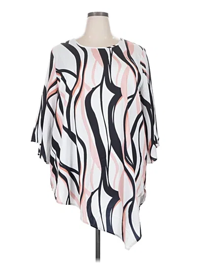 Pre-owned Emery Rose Casual Dress In White