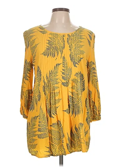 Pre-owned Emery Rose Casual Dress In Yellow