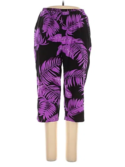 Pre-owned Emery Rose Casual Pants In Purple