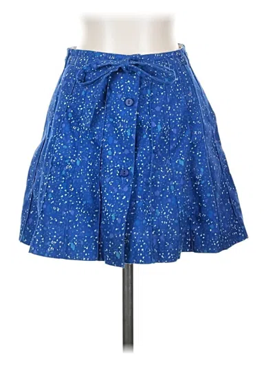 Pre-owned Emery Rose Casual Skirt In Blue