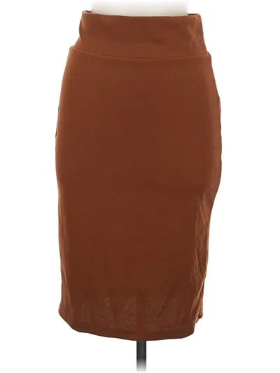 Pre-owned Emery Rose Casual Skirt In Brown