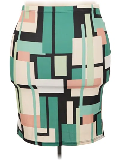 Pre-owned Emery Rose Casual Skirt In Green