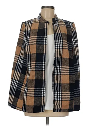 Pre-owned Emery Rose Coat In Brown