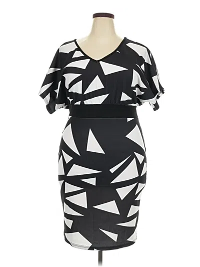 Pre-owned Emery Rose Cocktail Dress In Black