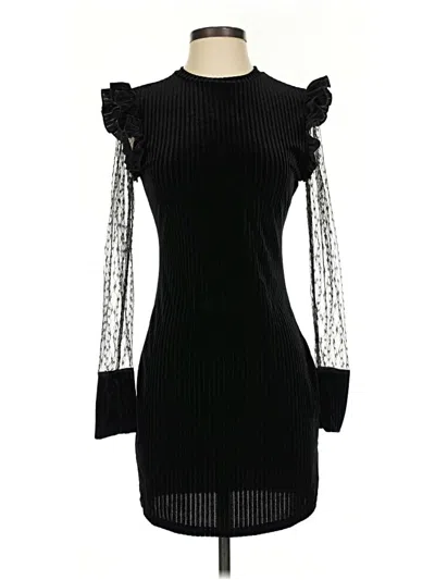 Pre-owned Emery Rose Cocktail Dress In Black