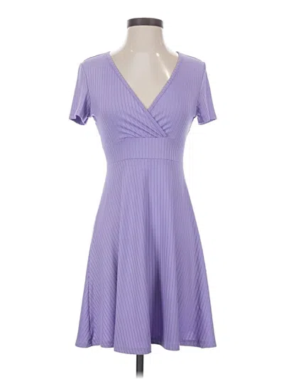 Pre-owned Emery Rose Cocktail Dress In Purple