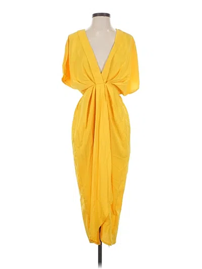 Pre-owned Emery Rose Cocktail Dress In Yellow