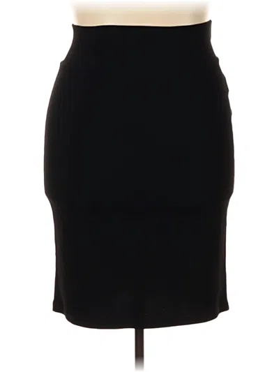 Pre-owned Emery Rose Formal Skirt In Black