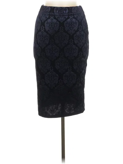 Pre-owned Emery Rose Formal Skirt In Blue