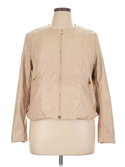 Pre-owned Emery Rose Jacket In Tan