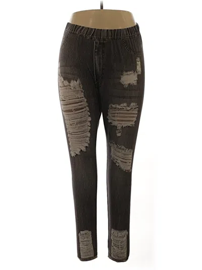 Pre-owned Emery Rose Jeans In Brown