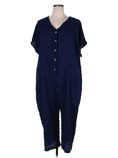 Pre-owned Emery Rose Jumpsuit In Blue