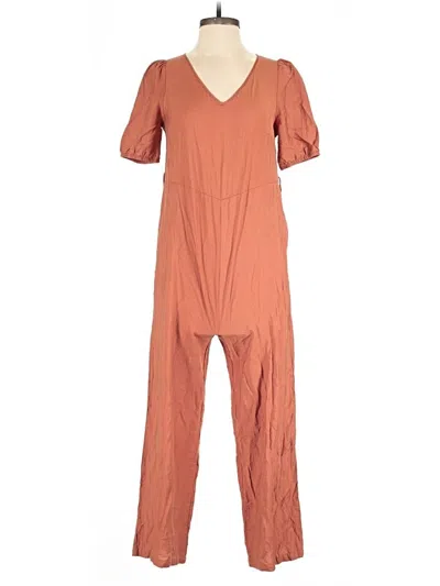 Pre-owned Emery Rose Jumpsuit In Brown