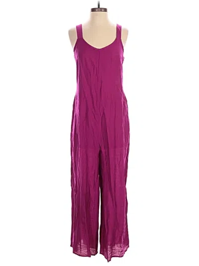 Pre-owned Emery Rose Jumpsuit In Purple
