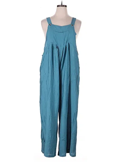 Pre-owned Emery Rose Jumpsuit In Teal