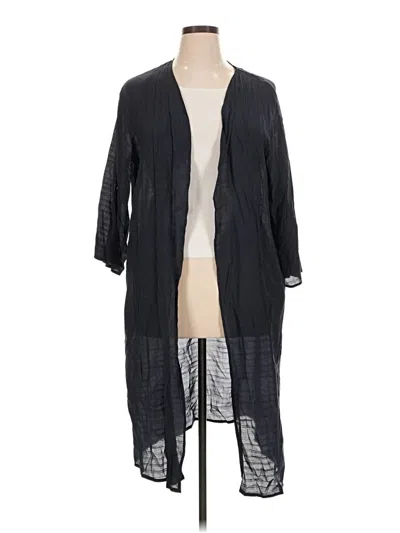 Emery Rose Kimono In Blue