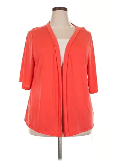 Emery Rose Kimono In Orange