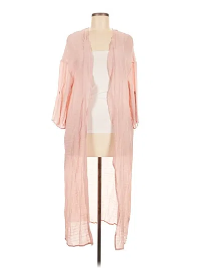 Emery Rose Kimono In Pink