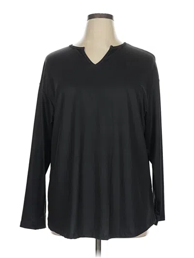 Pre-owned Emery Rose Long Sleeve T-shirt In Black