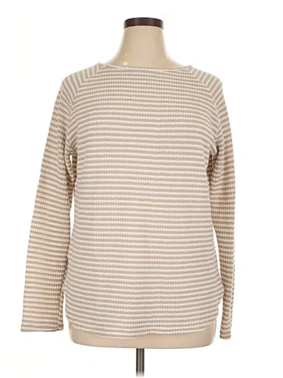 Pre-owned Emery Rose Long Sleeve T-shirt In Tan
