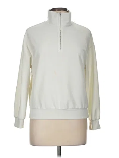 Pre-owned Emery Rose Long Sleeve Turtleneck In Ivory