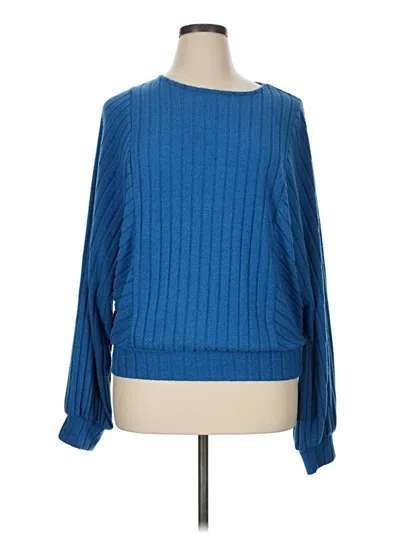 Pre-owned Emery Rose Pullover Sweater In Blue