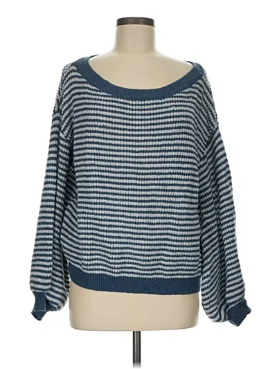 Pre-owned Emery Rose Pullover Sweater In Blue