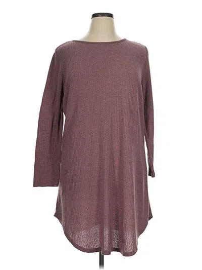 Pre-owned Emery Rose Pullover Sweater In Burgundy