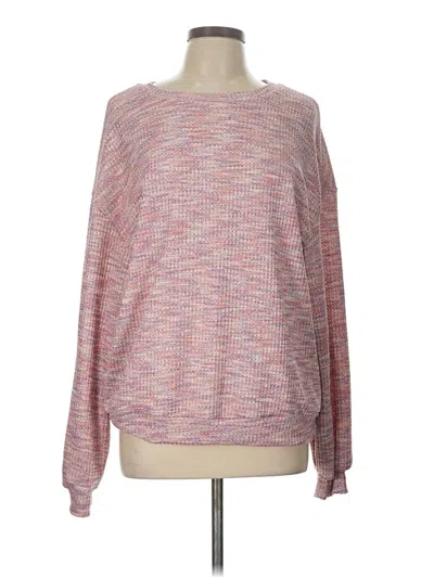 Pre-owned Emery Rose Pullover Sweater In Pink