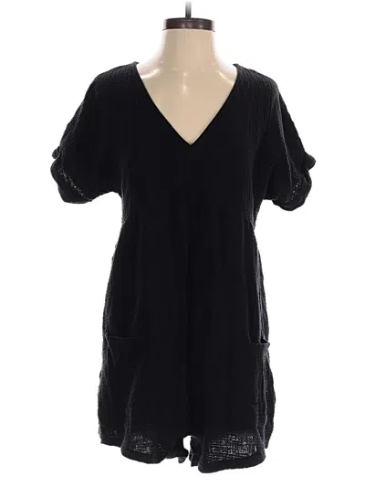 Pre-owned Emery Rose Romper In Black