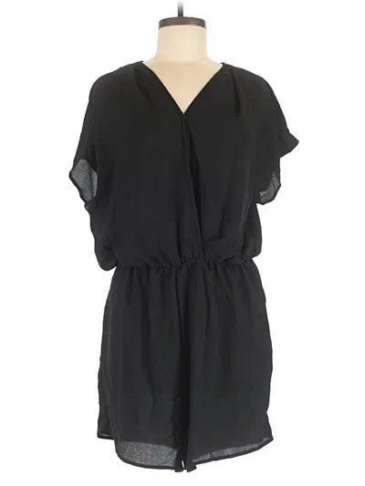 Pre-owned Emery Rose Romper In Black