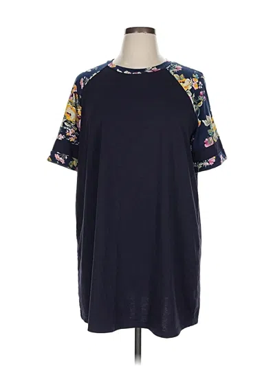 Pre-owned Emery Rose Short Sleeve T-shirt In Blue
