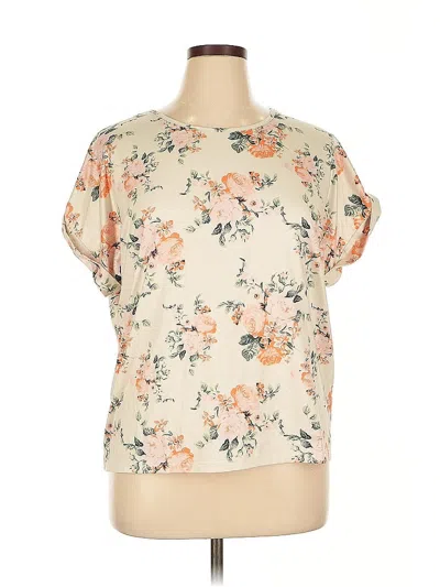 Pre-owned Emery Rose Short Sleeve T-shirt In White