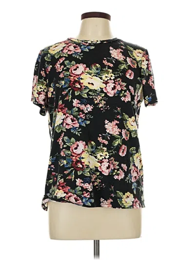 Pre-owned Emery Rose Short Sleeve T-shirt In Black