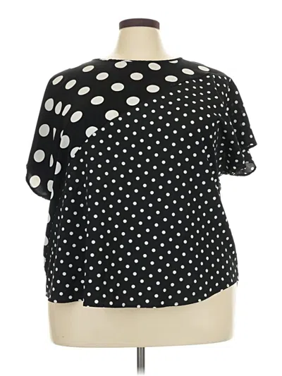 Pre-owned Emery Rose Short Sleeve T-shirt In Black