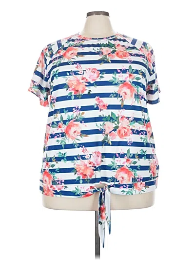 Pre-owned Emery Rose Short Sleeve T-shirt In Blue