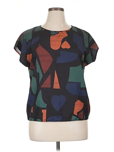 Pre-owned Emery Rose Short Sleeve T-shirt In Blue