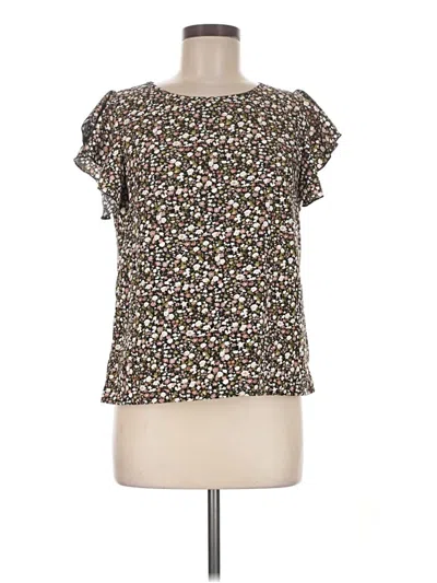 Pre-owned Emery Rose Short Sleeve T-shirt In Brown