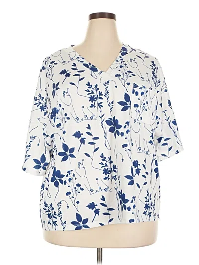 Pre-owned Emery Rose Short Sleeve T-shirt In Ivory